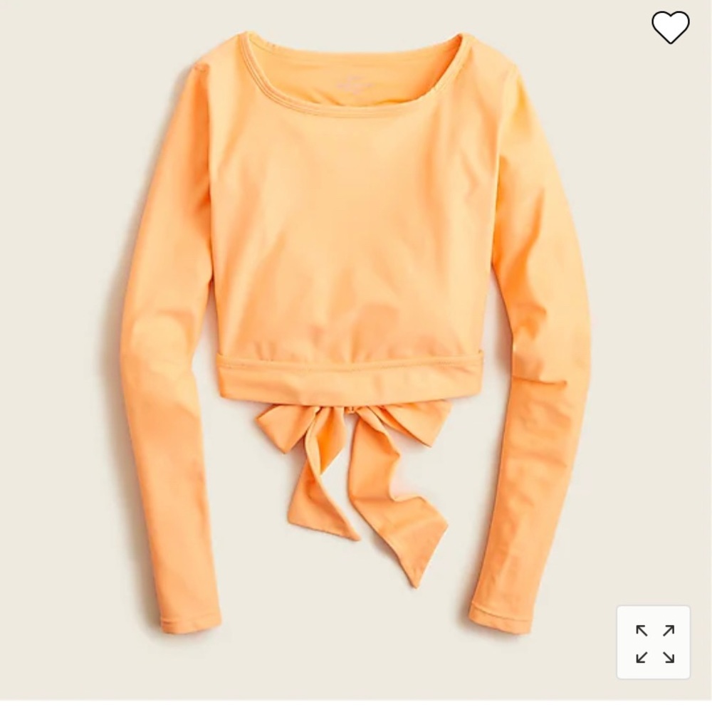 NWT JCrew Active Rash Guard Top